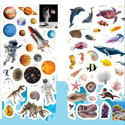 1,000 Stickers: USA