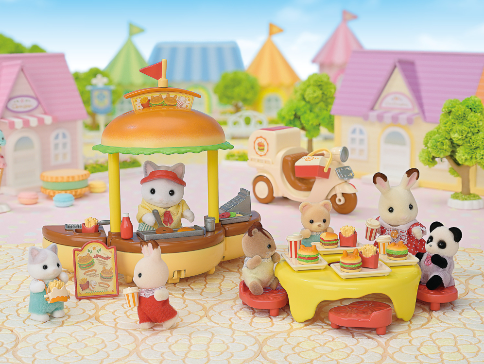 Calico Critters Hamburger Stand