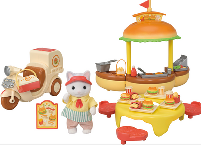 Calico Critters Hamburger Stand