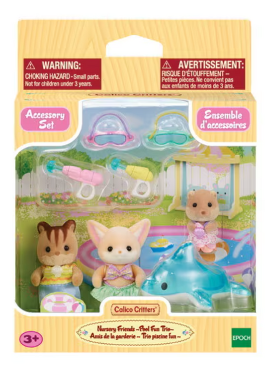 Calico Critters Nursery Friends - Pool Fun Trio