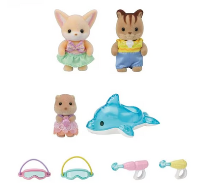 Calico Critters Nursery Friends - Pool Fun Trio