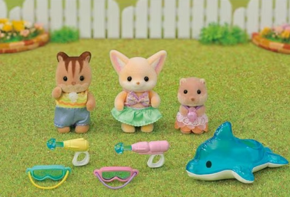 Calico Critters Nursery Friends - Pool Fun Trio
