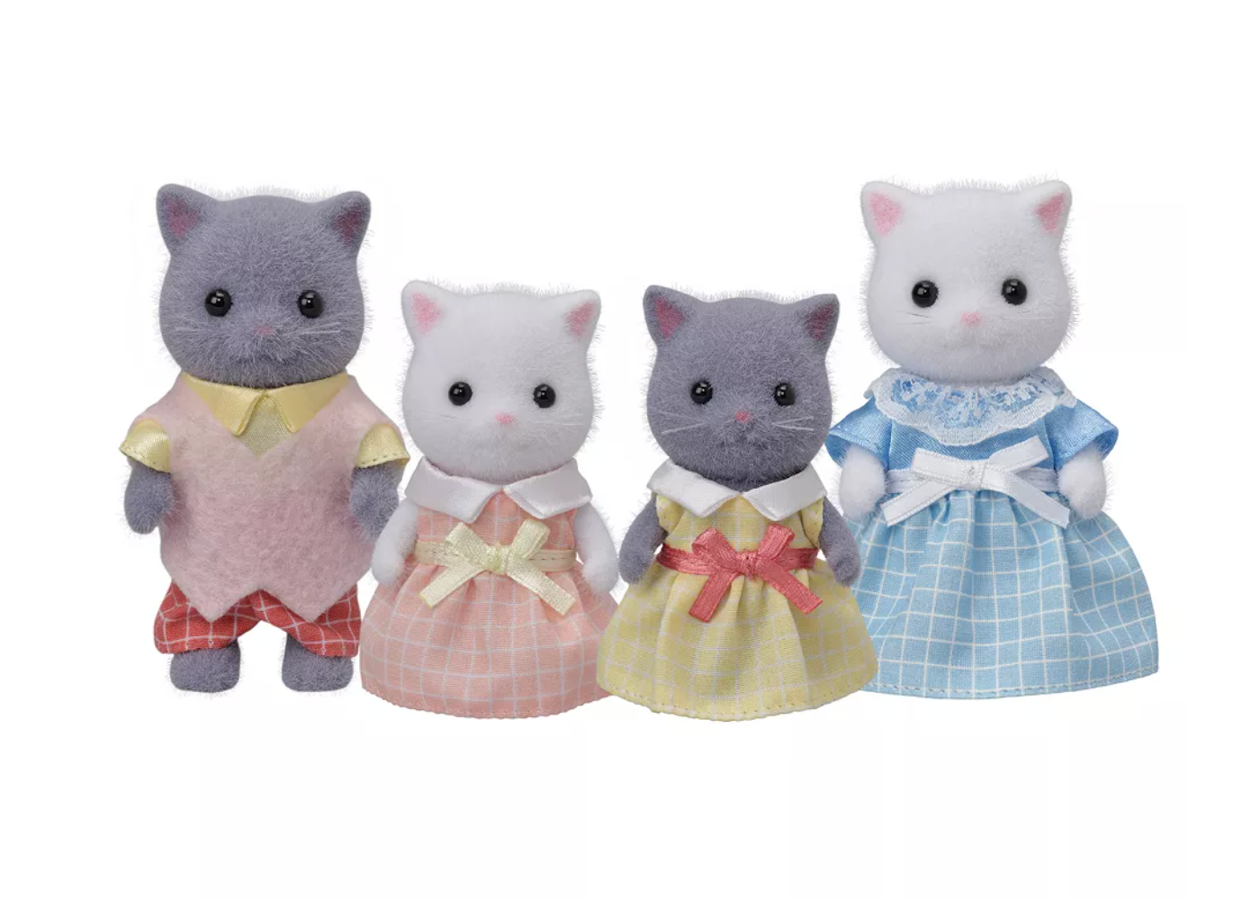 Calico Critters Persian Cat Family