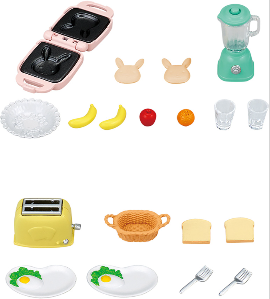 Calico Critters Breakfast Playset