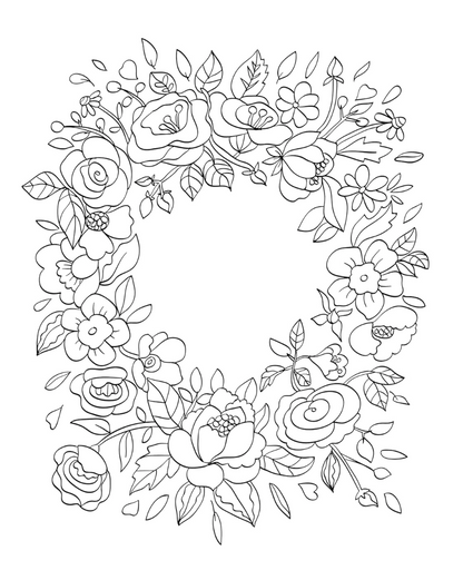 Mom's Coloring Book for Stress Relief