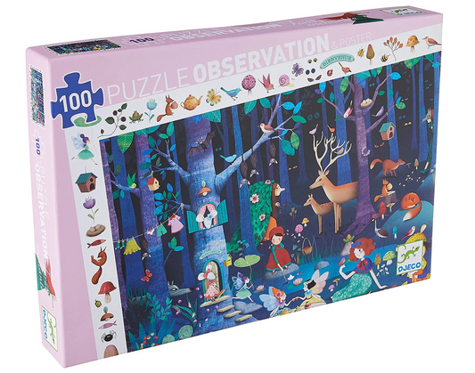 Observation Enchanted Forest 100pc Puzzle