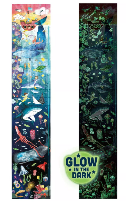 Ocean Life Puzzle Glow in the Dark 200pc