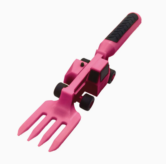 Pink Construction Fork