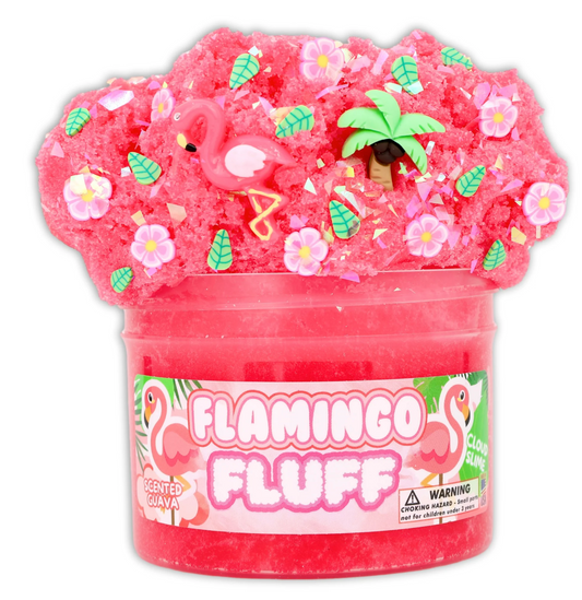 Flamingo Fluff Slime