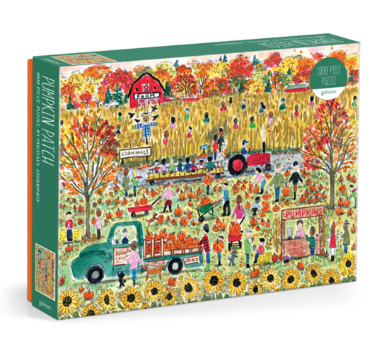 Michael Storrings Pumpkin Patch 1000 pc. Puzzle