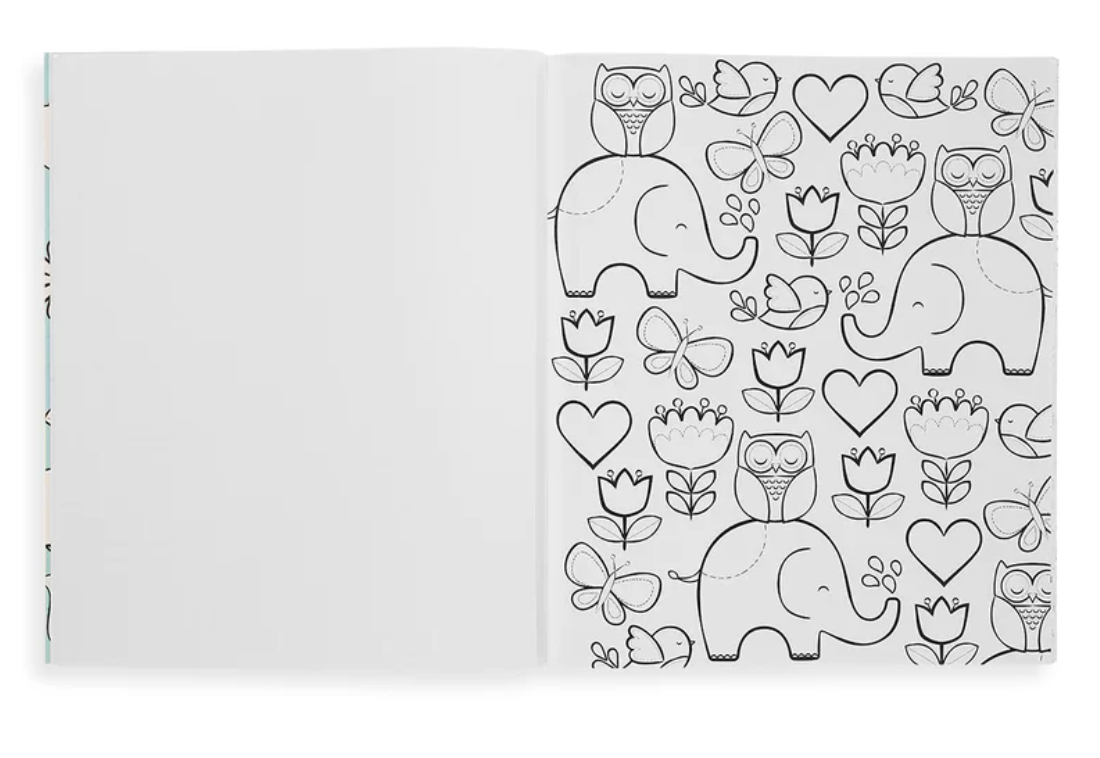 Color-in Book Little Cozy Critters