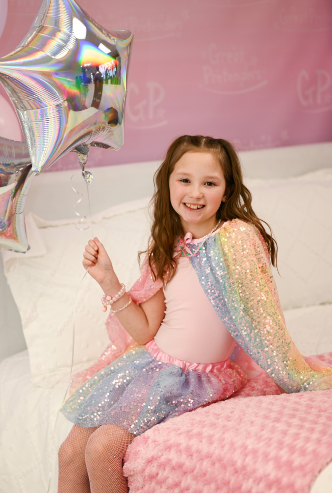 Ombre Sequin Cape Size 4-6