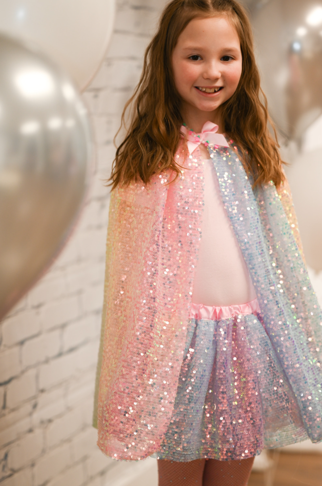 Ombre Sequin Cape Size 4-6