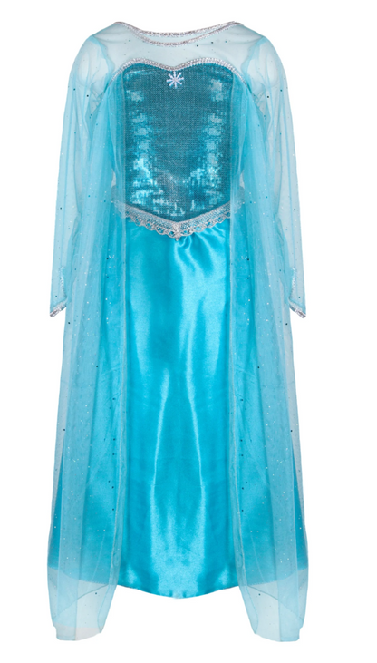 Ice Queen Dress with Cape