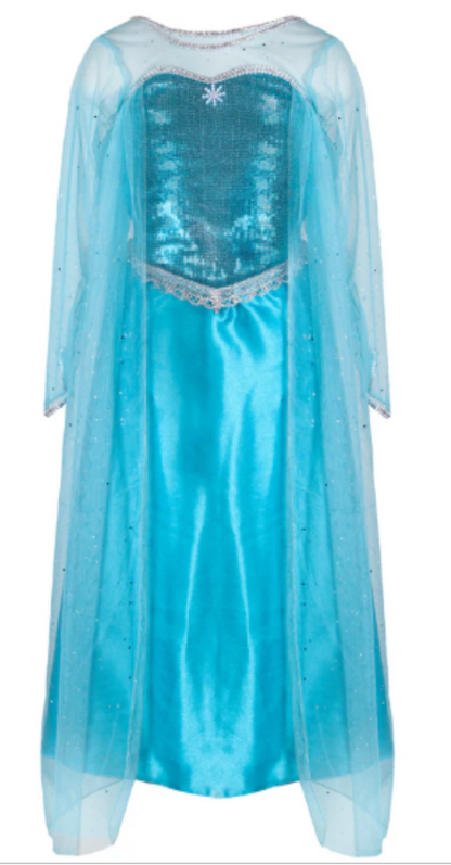 Ice Queen Dress with Cape