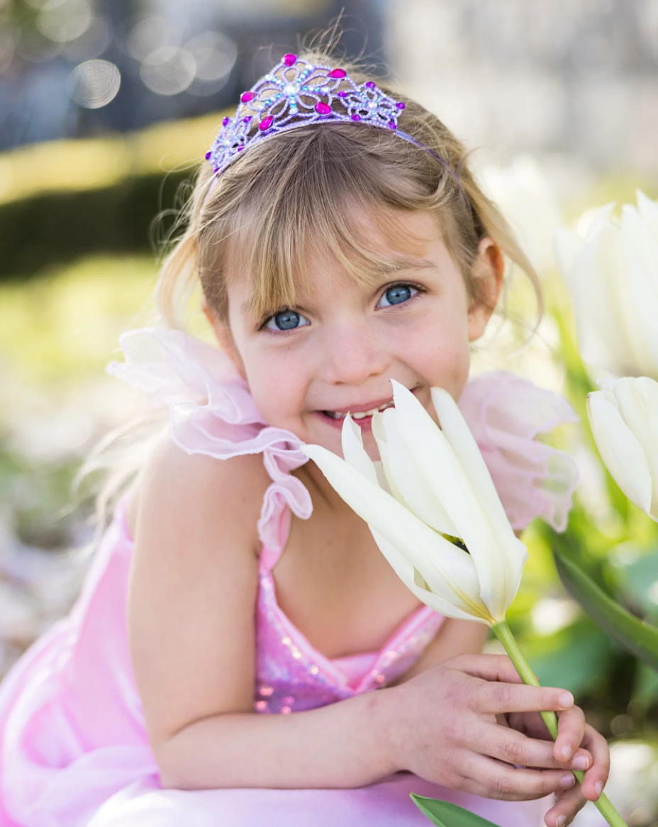 Bejewelled Tiara Lilac