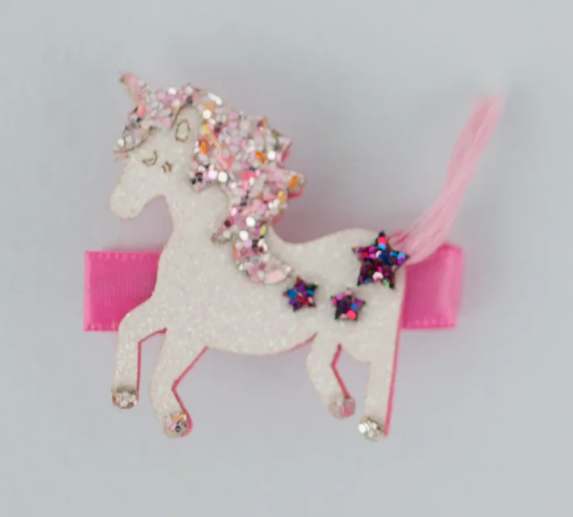 Boutique Tassy Tail Unicorn Hair Clip