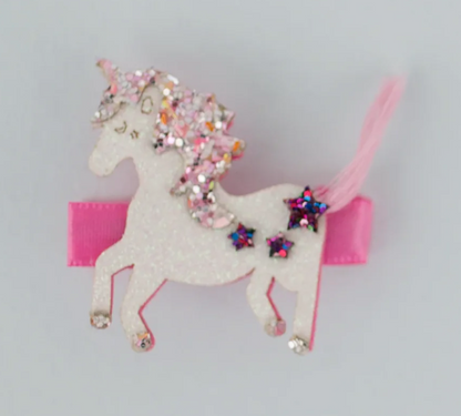 Boutique Tassy Tail Unicorn Hair Clip