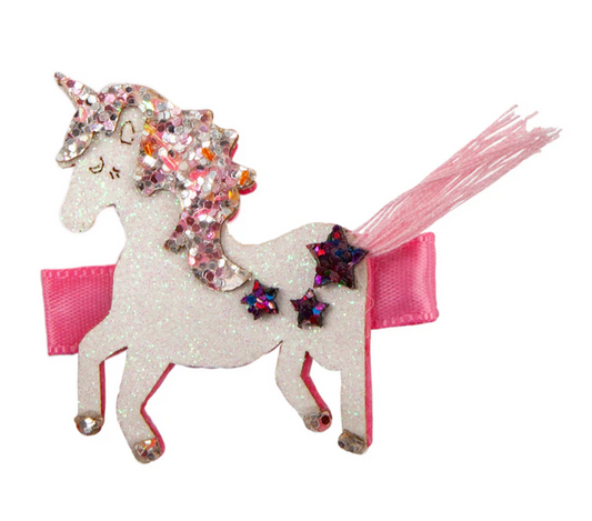 Boutique Tassy Tail Unicorn Hair Clip