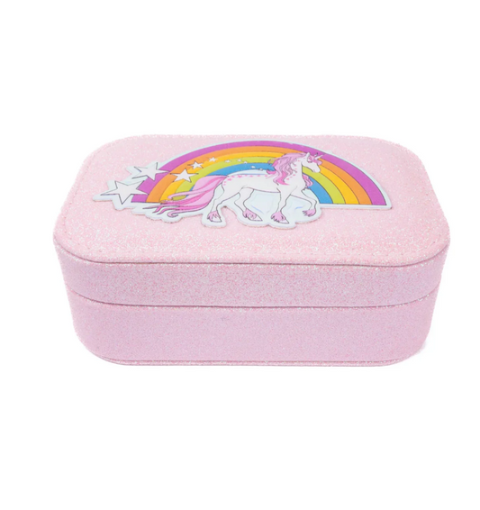 Pretty Precious Unicorn Jewelry Box Pink