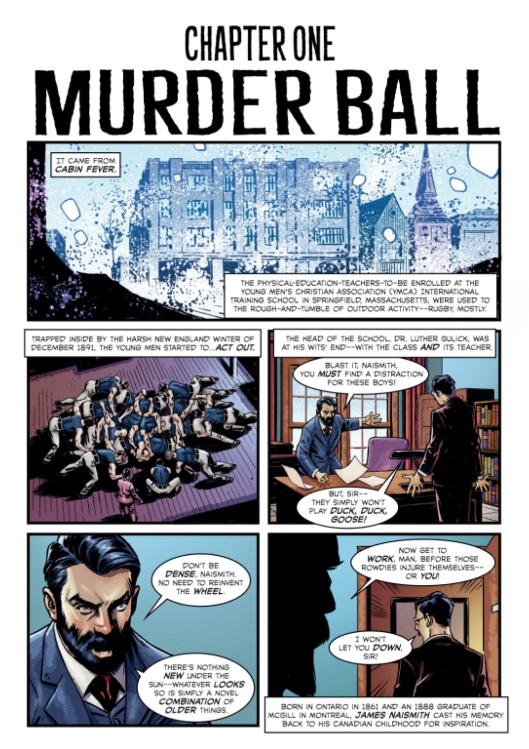 The Comic Book Story of Basketball