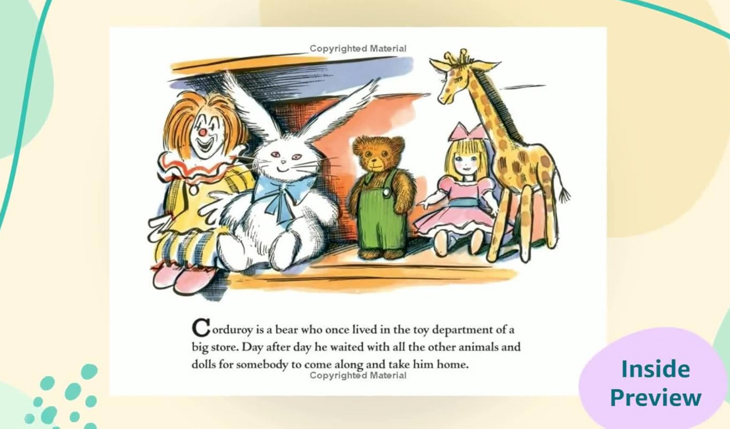 Corduroy Hardcover Book