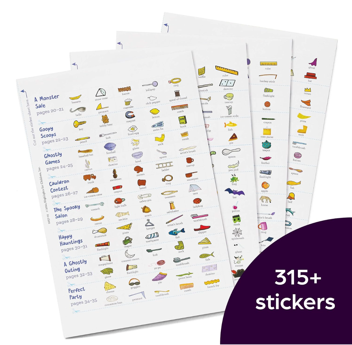 Silly Sticker Stories: Halloween