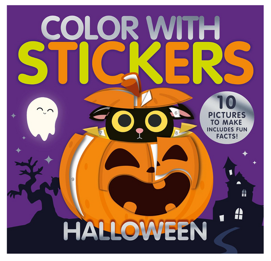 Color with Stickers - Halloween