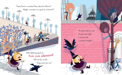 The Little Witch Who Lost Her Broom!