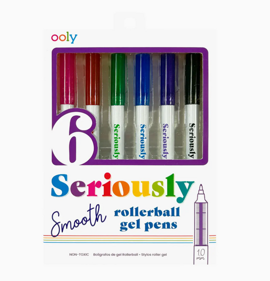 Seriously Smooth Rollerball Gel Pens