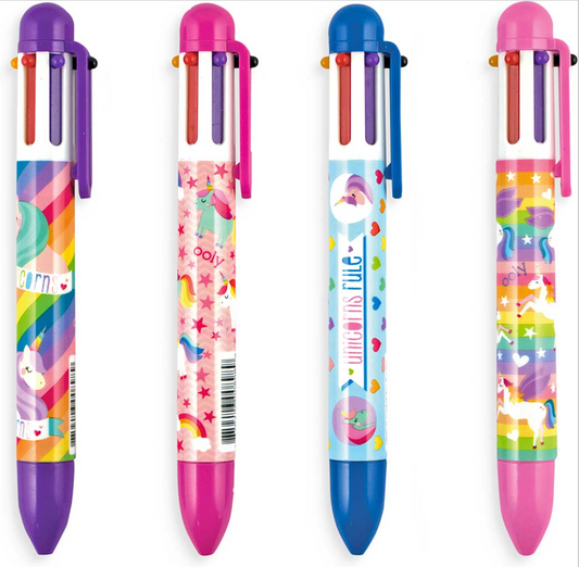 Unique Unicorns 6 Click Pen