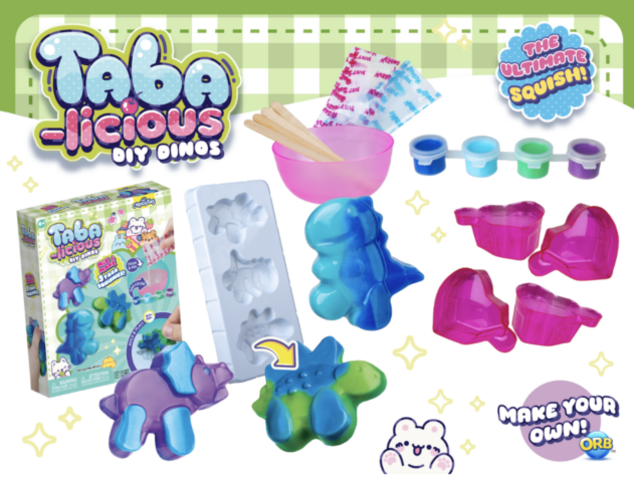 Taba-Licious DIY Kit Mega Dinos