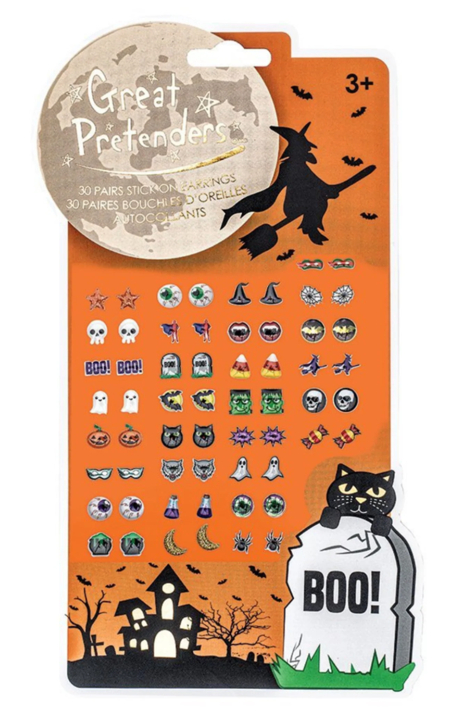 Halloween Sticker Earrings