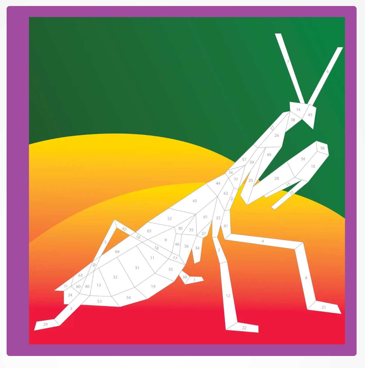 Paint by Sticker Kids Beautiful Bugs
