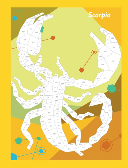 Paint by Sticker Zodiac
