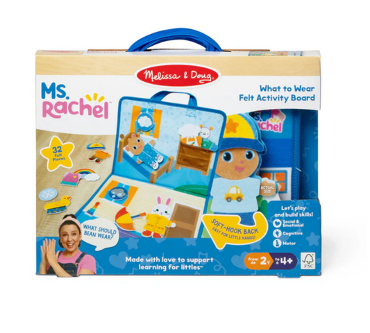 Ms. Rachel What to Wear Felt Activity Board