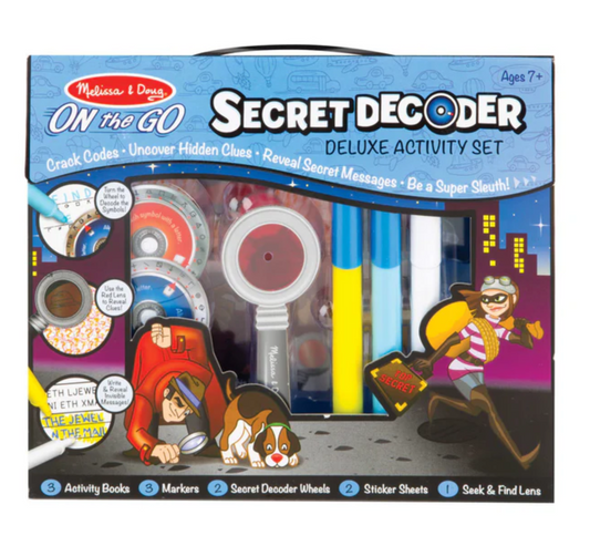 Secret Decoder Deluxe Activity Set