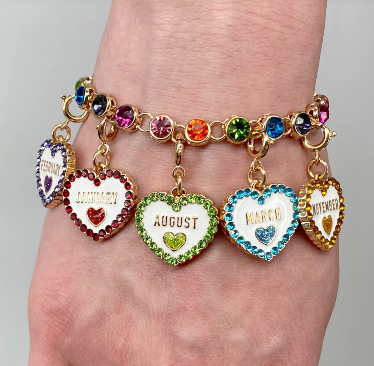October Birth Stone Charm