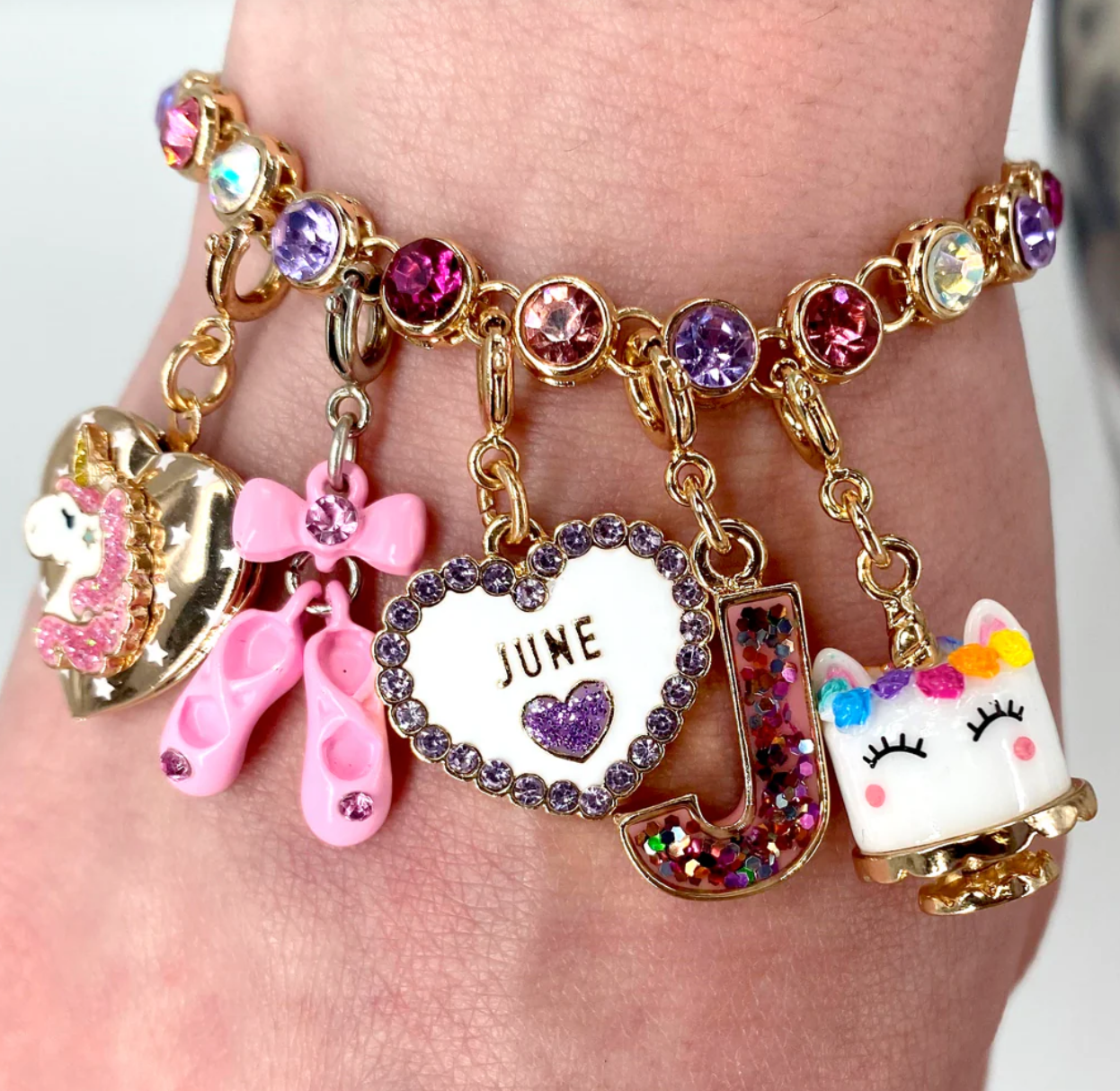 Ballet Slipper Duo Charm