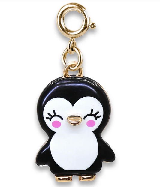 Gold Penguin Charm