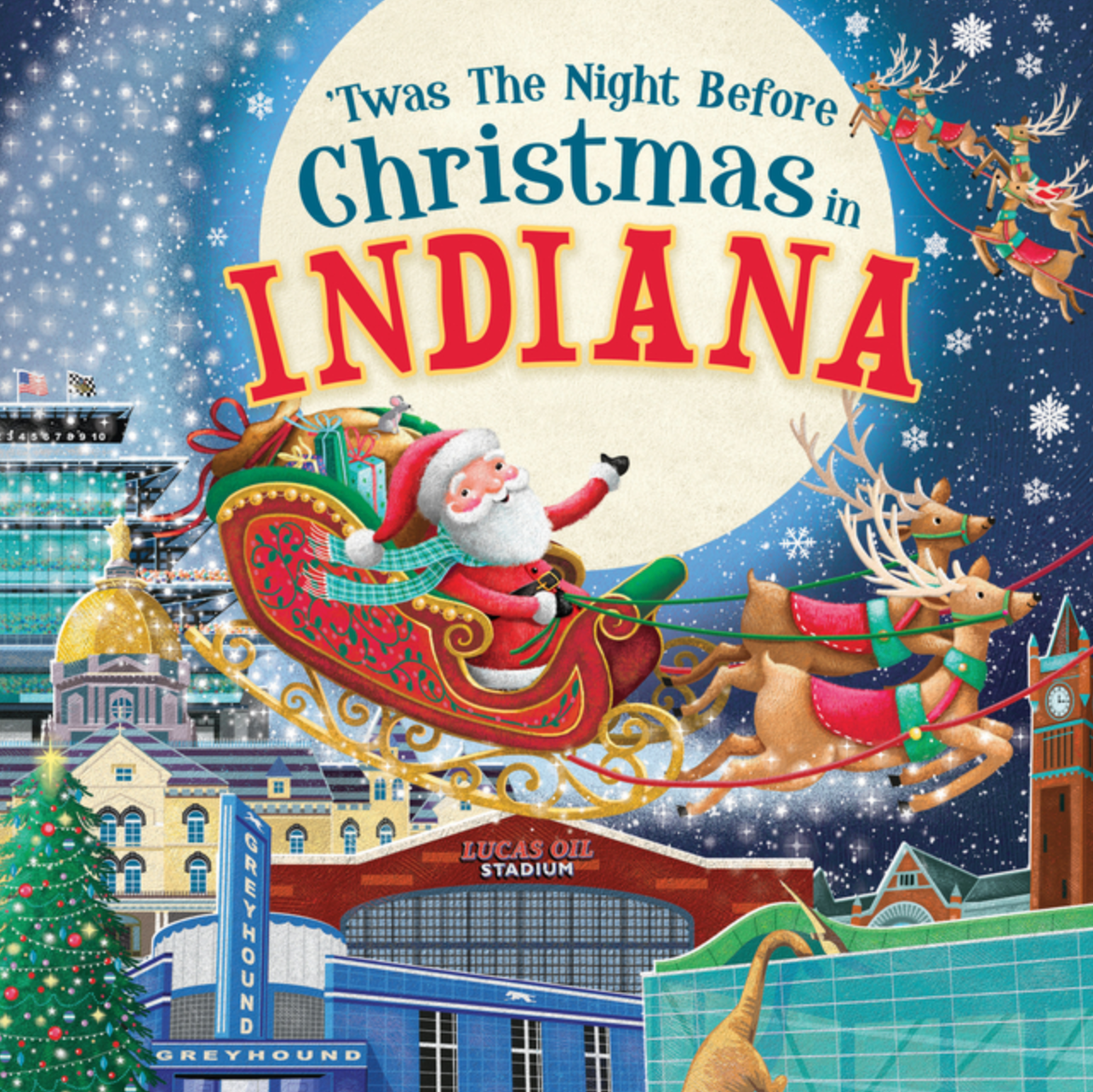 Twas the Night Before Christmas in Indiana