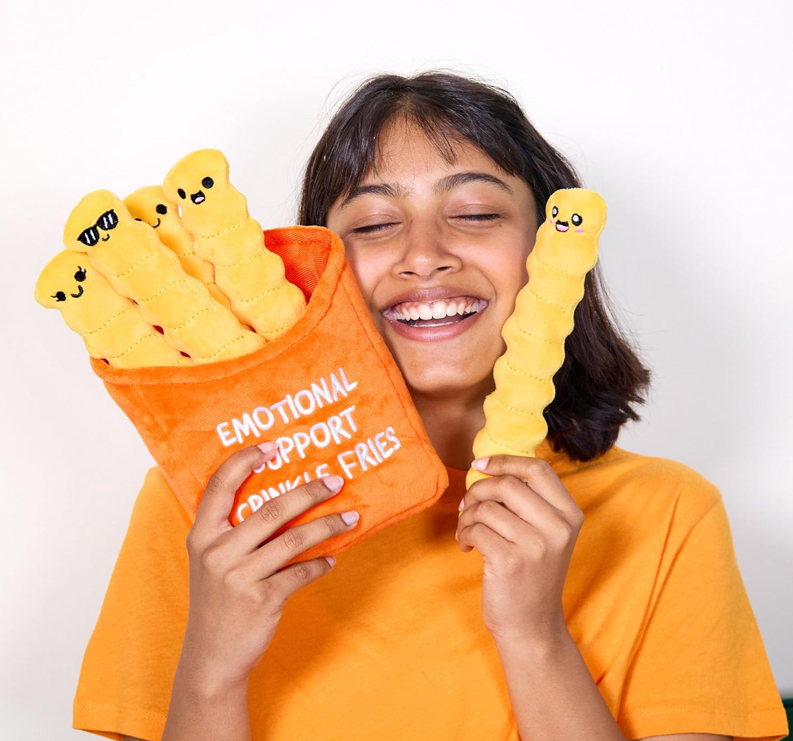 Emotional Support Crinkle Fries