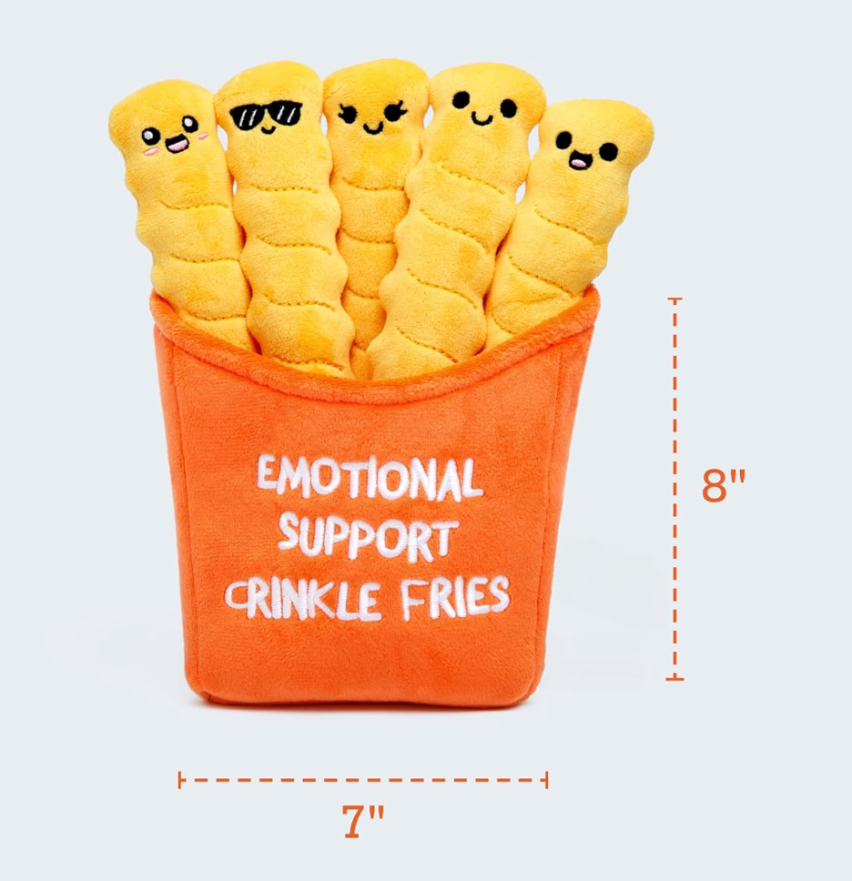 Emotional Support Crinkle Fries