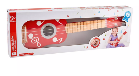 Rock Star Ukulele Red
