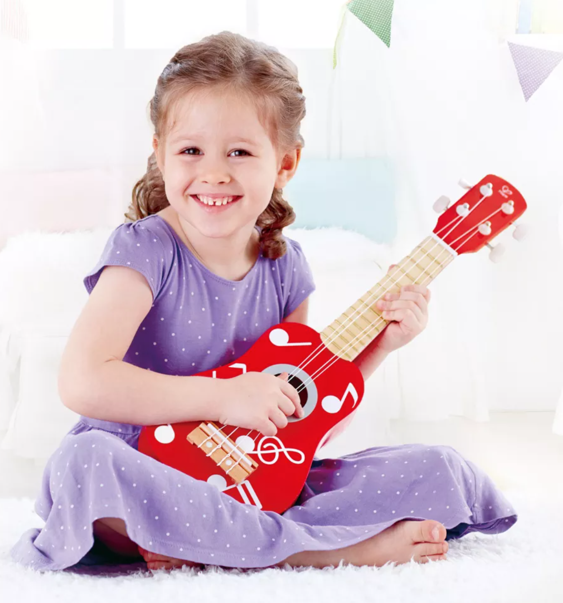 Rock Star Ukulele Red