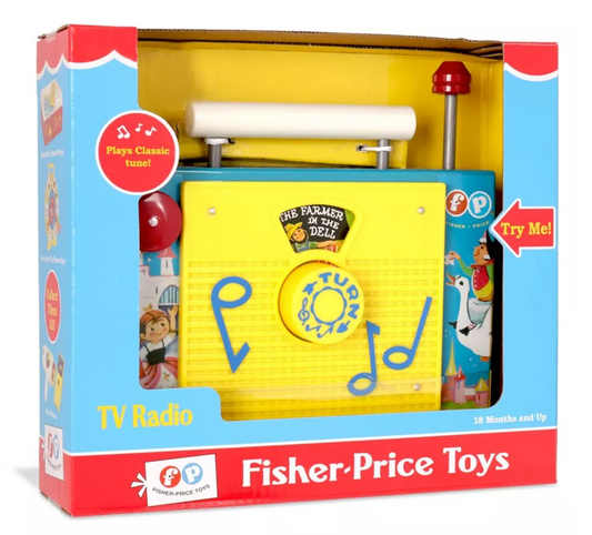 Fisher Price TV Radio
