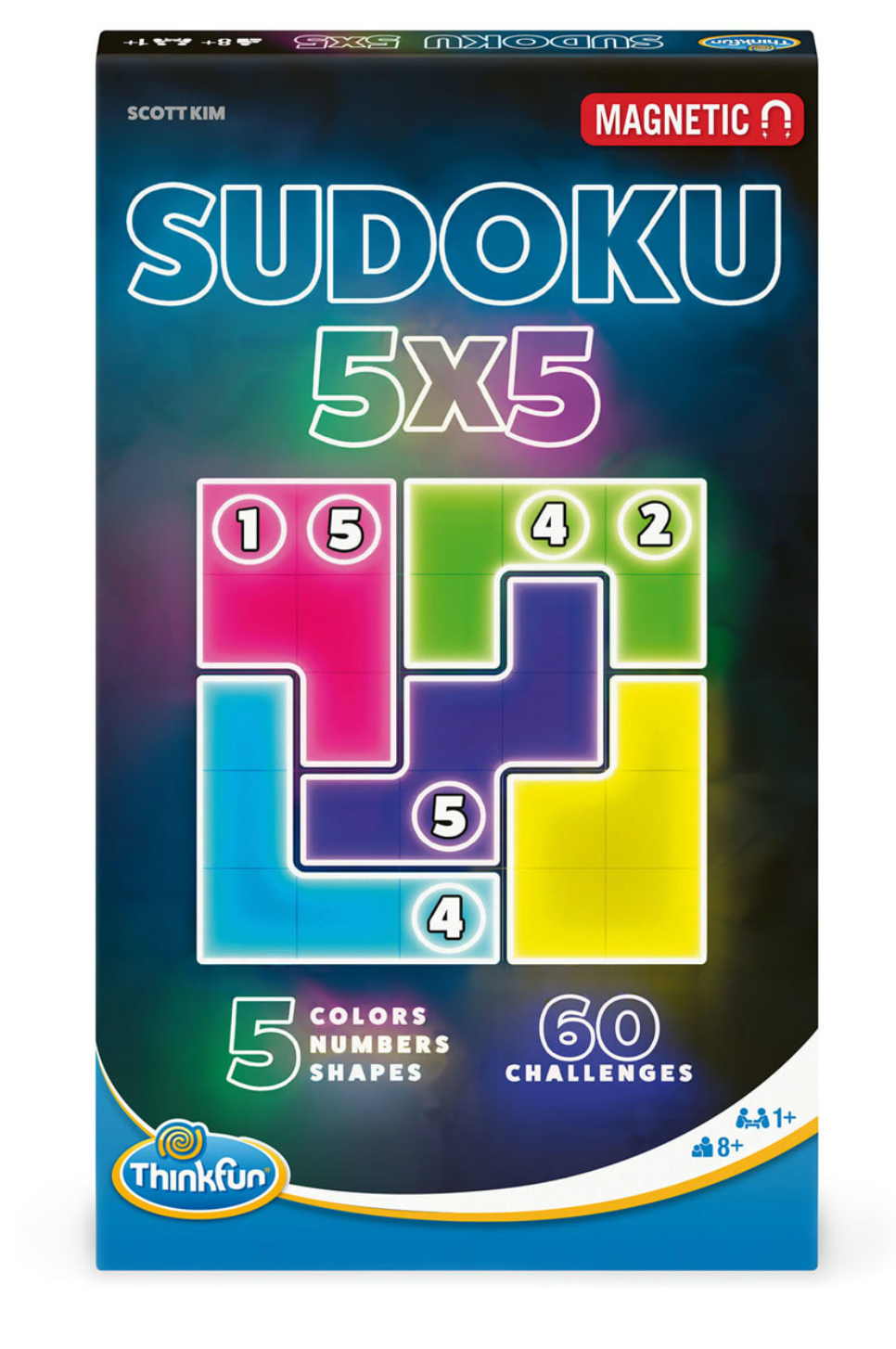 Sudoku 5 x 5 Magnetic Travel Puzzle