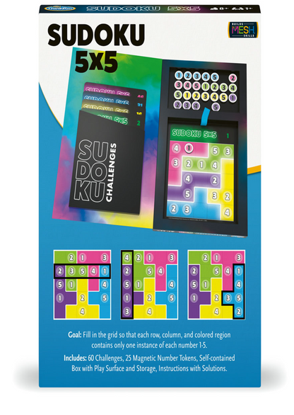 Sudoku 5 x 5 Magnetic Travel Puzzle