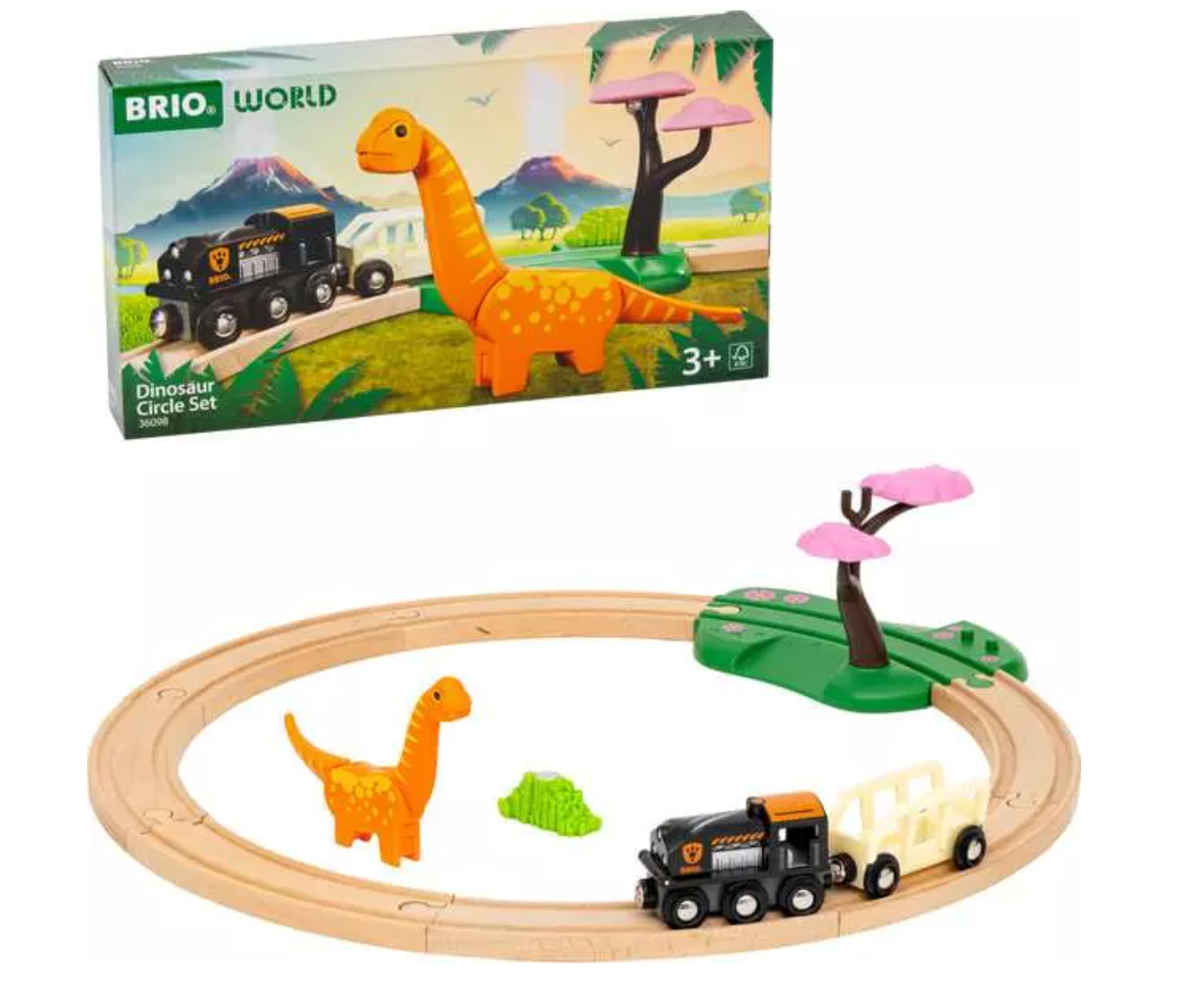 Brio Dinosaur Circle Set