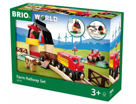 Brio Farm Railway Set